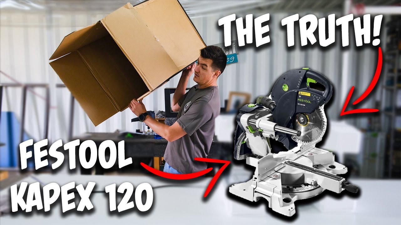 Распаковка и обзор | Festool Kapex 120