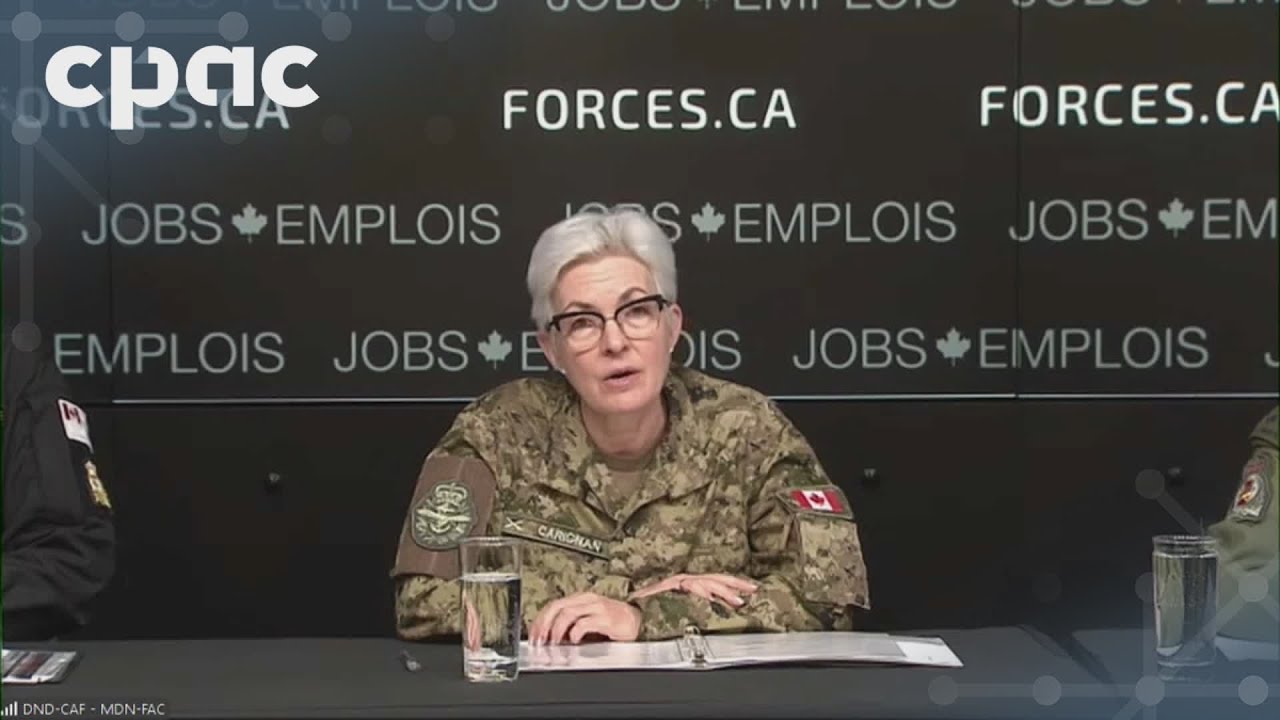 Canadian Forces officials discuss discuss modernization of recruitment process – February 19, 2025