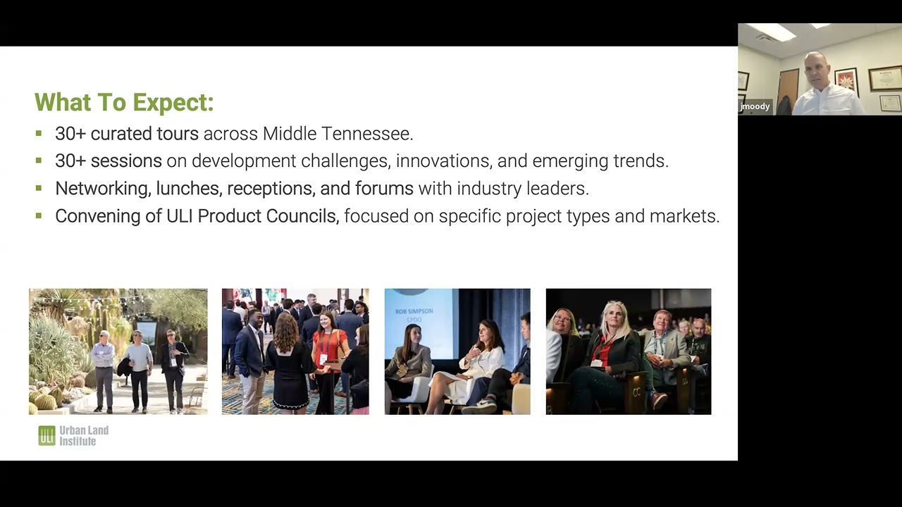 ULI Spring Meeting 2026 - 'Know Before You Go' Webinar