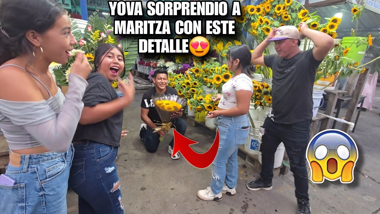 YOVA Sorprendio A MARITZA CON Este Gran Ramo De Flores😍YOVA SE Separo De MANU Para Siempre💔