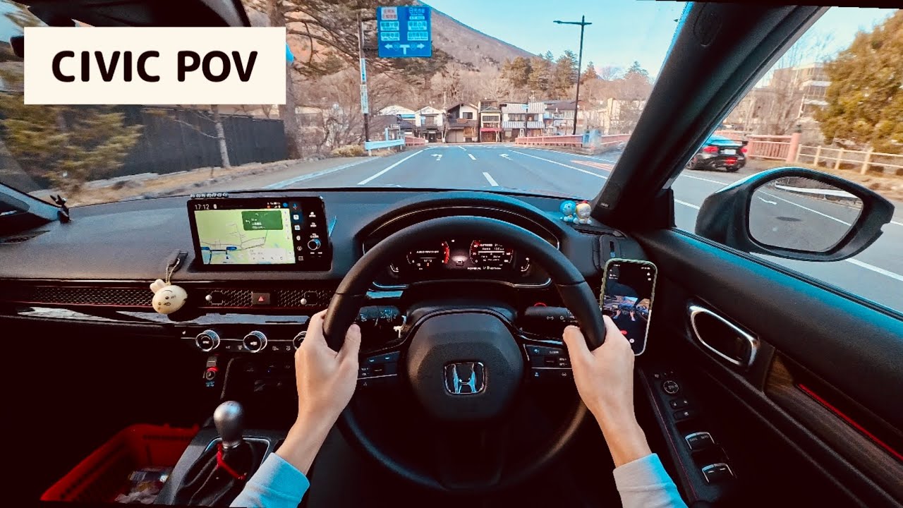 【シビックRS】いろは坂渋滞ゼロ！オフシーズンのPOVドライブ HONDA CIVIC RS 2025 FL1 Chill Drive in Off-season Nikko & Irahazaka 