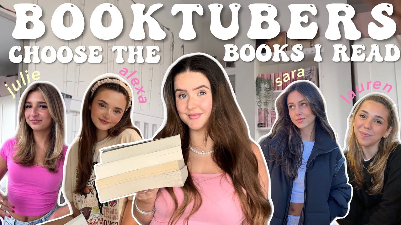 I let BOOKTUBERS choose the books I read 🎥📖 (spoiler free reading vlog) | Ella Rose Reads