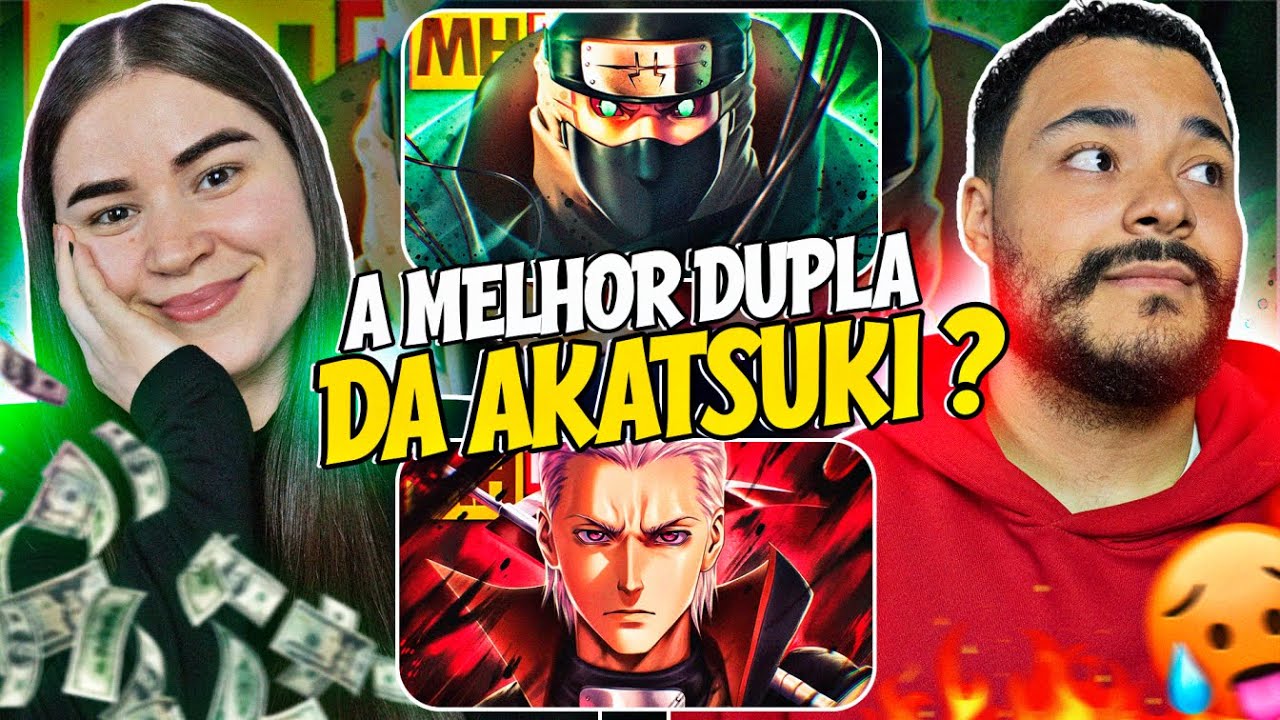 A dupla mais FORTE da Akatsuki ? React Tipo Kakuzu 2 + Tipo Hidan 1 | MHRAP