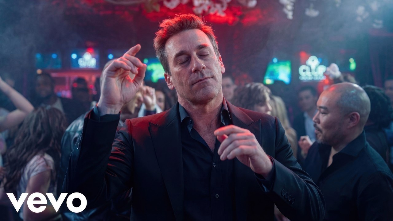 Kato Feat. Jon - Turn The Lights Off (Deep House Remix)｜Jon Hamm Full Dance Scene