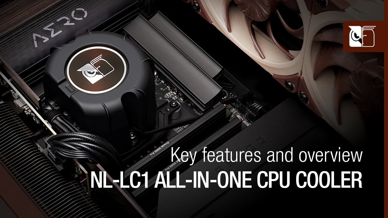 Introducing the NL-LC1 series Noctua all-in-one liquid coolers