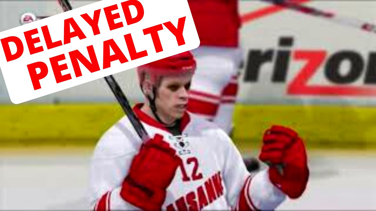 NHL 14 EASHL Fun #18 - Delayed Penalty!