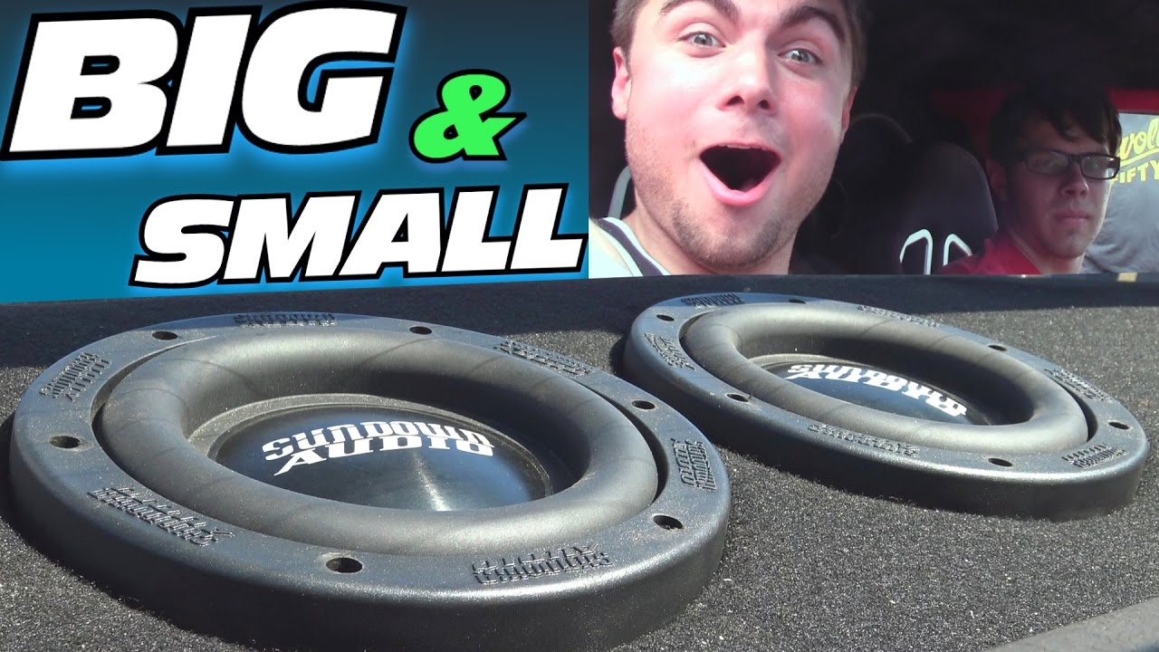 BIG Subs & SMALL Subs w/ 2 15