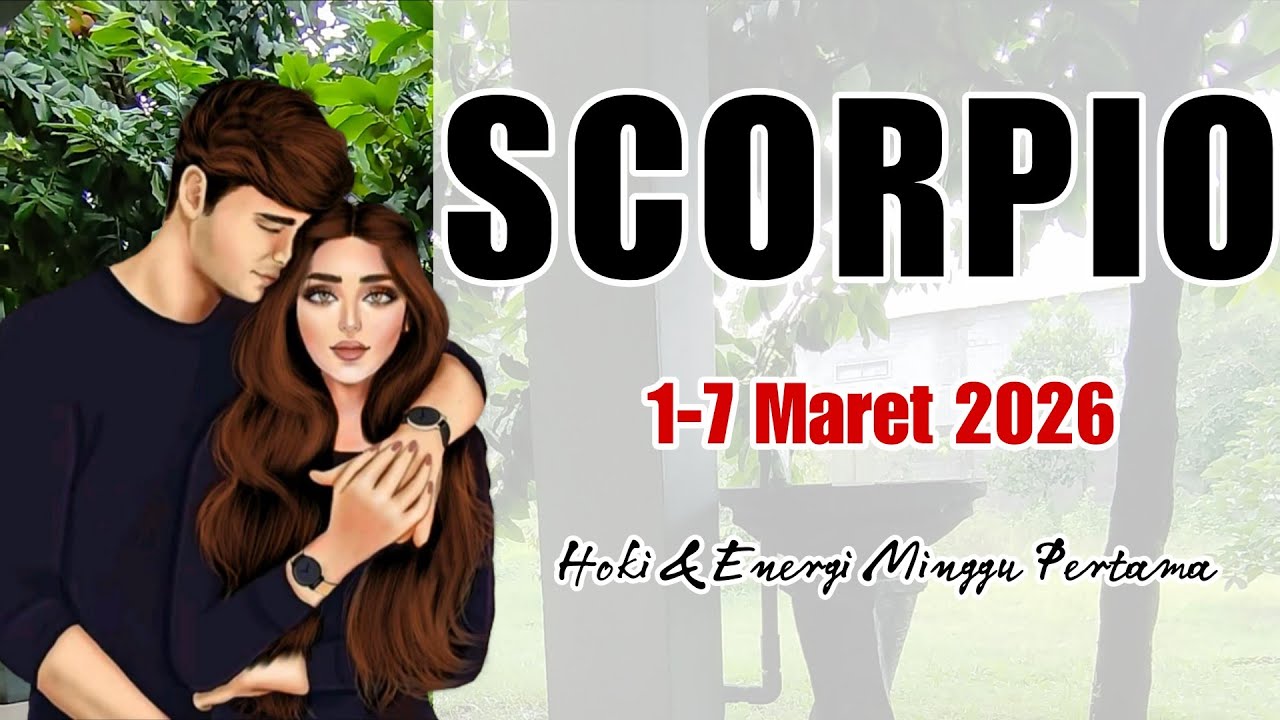 RAMALAN ZODIAK SCORPIO ♡ ENERGI MINGGU PERTAMA 1-7 Maret 2026 #ramalanzodiak #scorpio