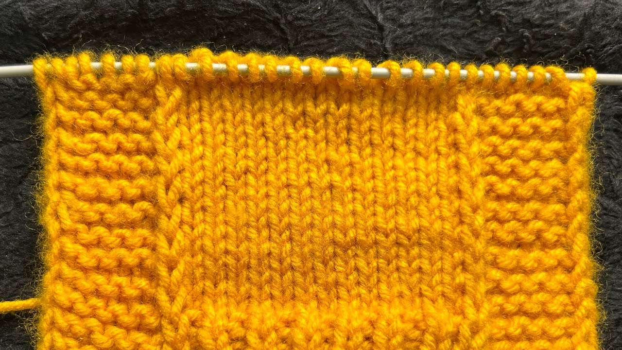 How to knit button Patti  straight || बटन पट्टी सीधी कैसे बनाए || hindi tutorial