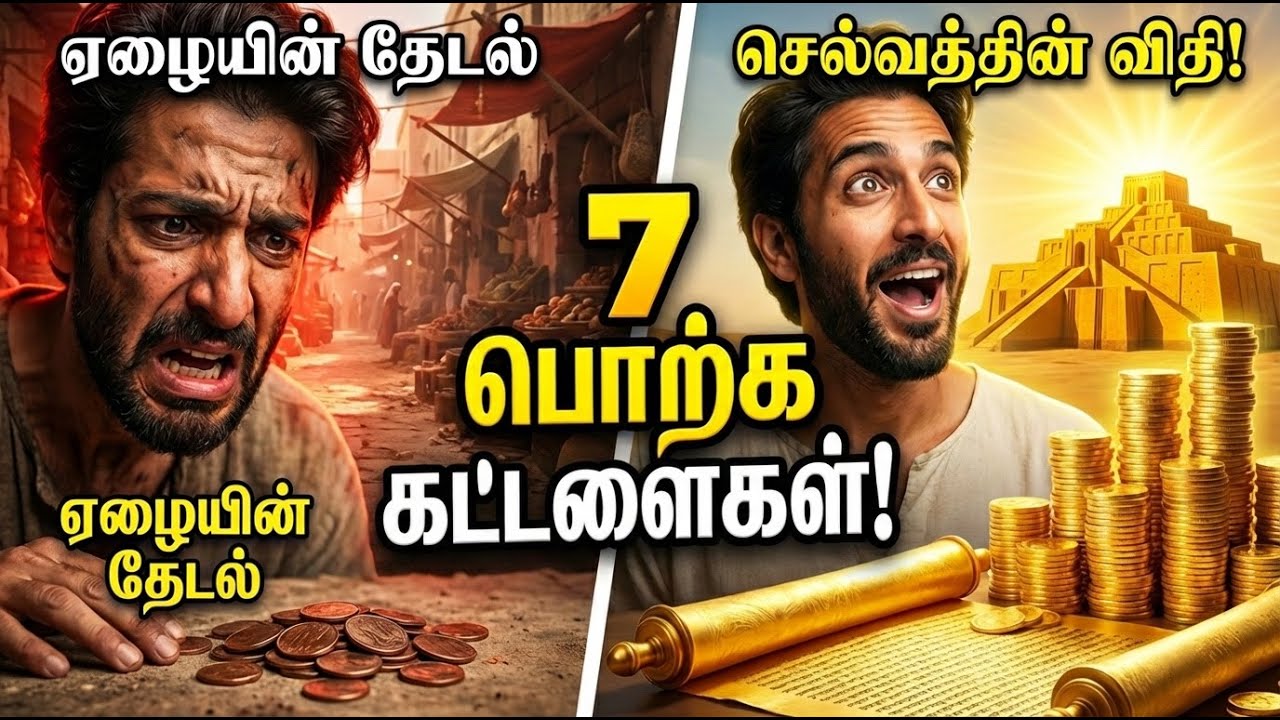 🤑 பணம் உன்னைத் தேட வேண்டுமா? 💰|  செல்வத்தின் 7 பொற்கட்டளைகள் ✅ #money #rich 