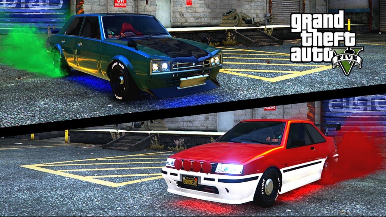 GTA 5 - Best Story Mode Drift Cars Customization