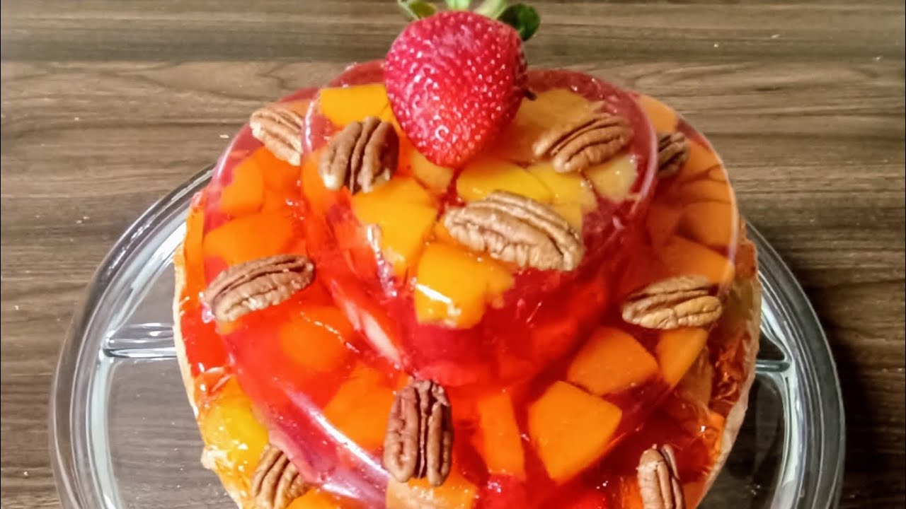PREPARANDO UNA GELATINA DE FRUTAS 🍑🍓 PARA COMPARTIR CON LA “FAMILIA” 🌸🥰