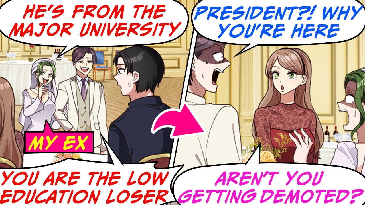 [Manga Dub] My ex invited Me to her wedding, mocked Me... But My Wife exposed everything!? [RomCom]