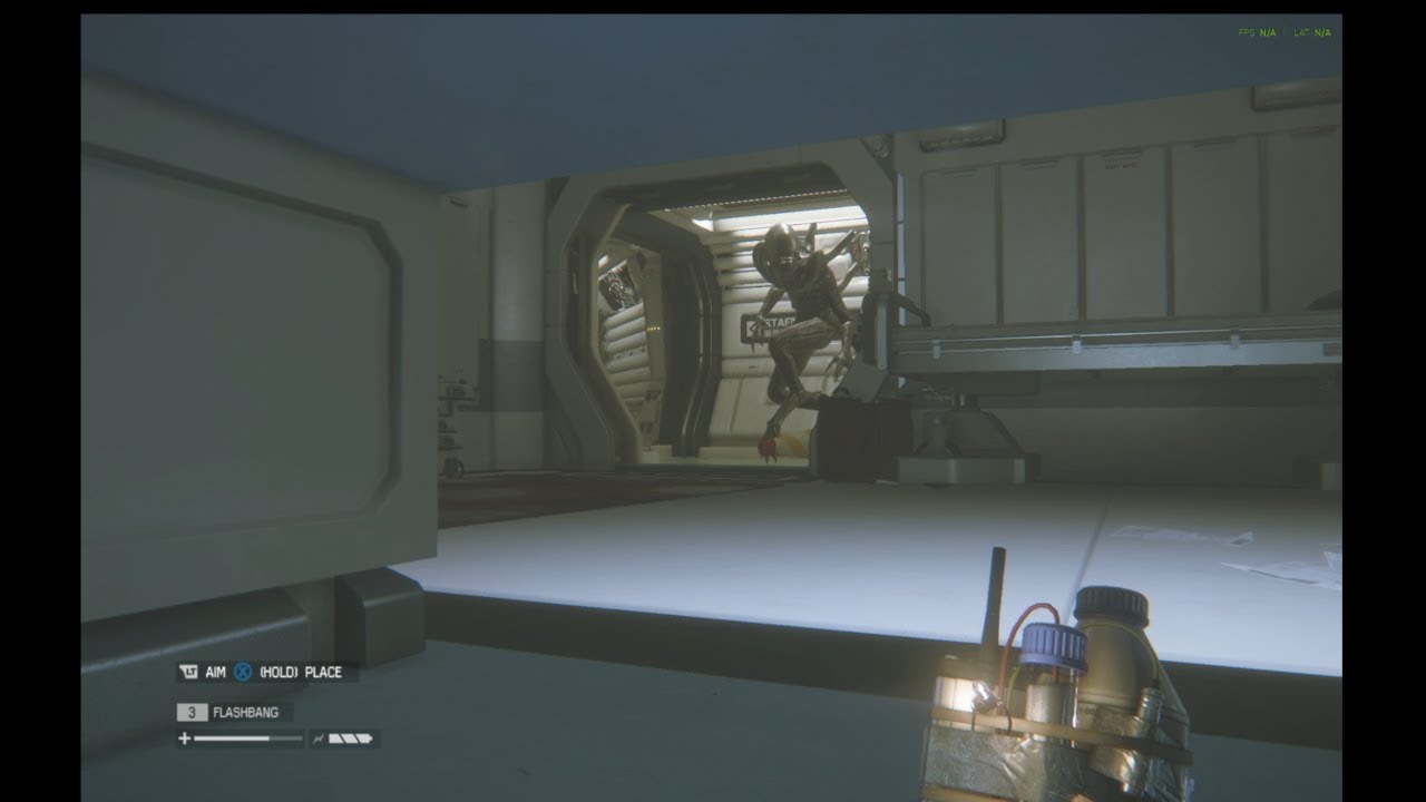 Alien Isolation Part 4 ( He won't let me leave )