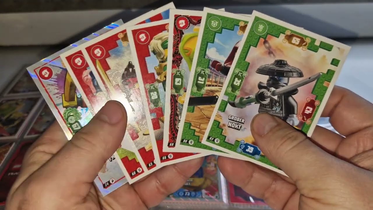 Lego ninjago serie 11 sammelkarten part 5