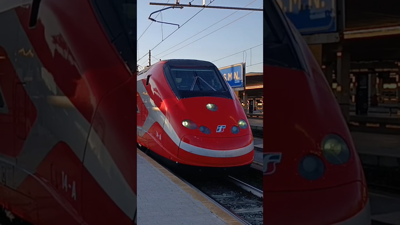 ETR500 14 in partenza da Firenze SMN!