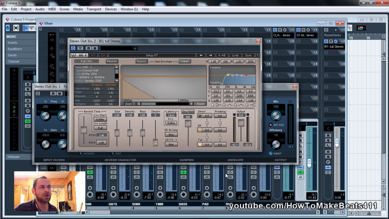 Adding Reverb To The Master Track Output
