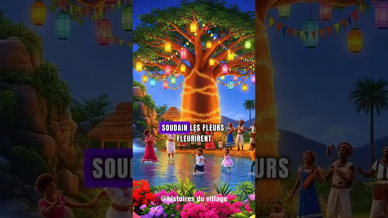 Un conte du village... Le baobabqui exauce les v&oelig;uxLa vraie magie est dans le courage etl'amour