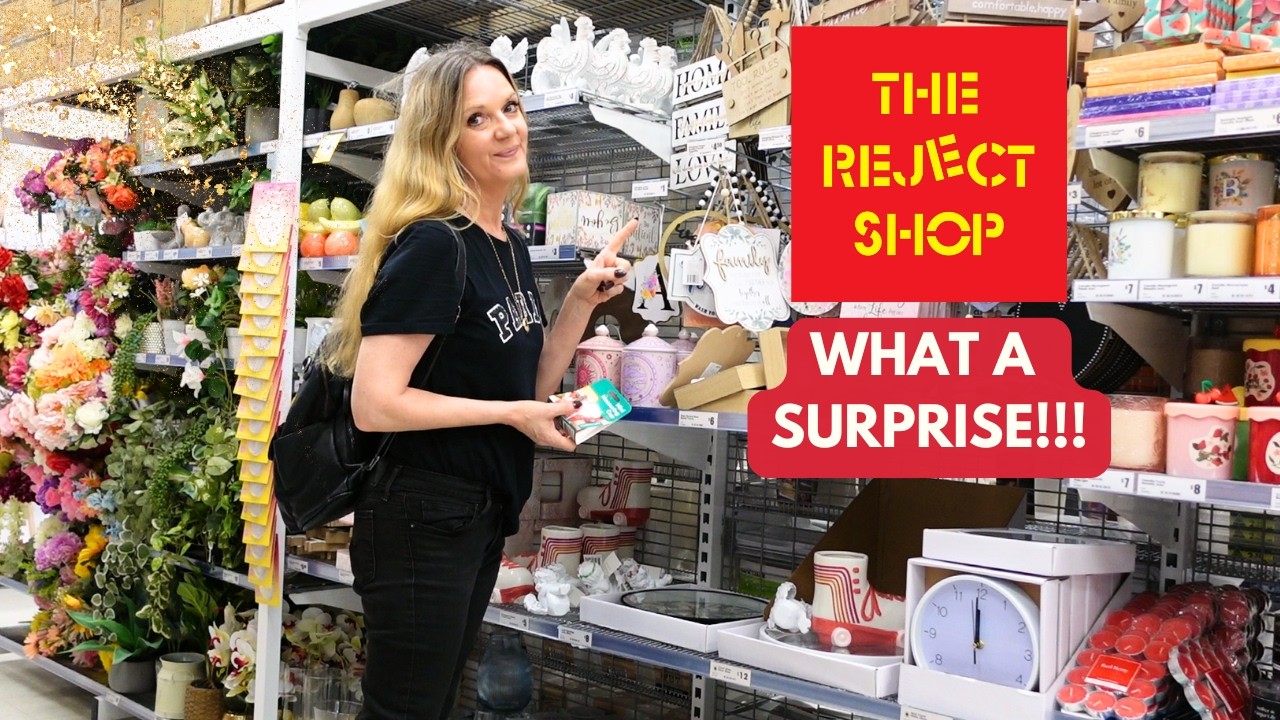 Amazing and New at The Reject Shop | Big Surprise | Shop With Me