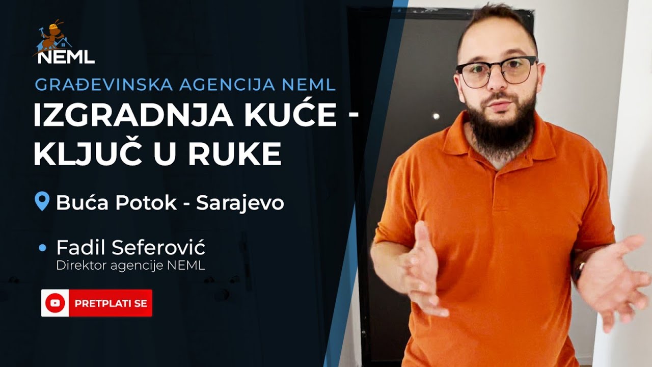 Kompletna izgradnja kuće po sistemu ''ključ u ruke'' - Buća Potok | Građevinska agencija Neml