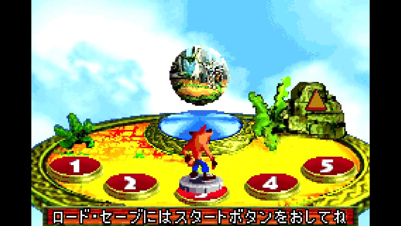 クラッシュ・バンディクー アドバンスをプレー（実況） #1