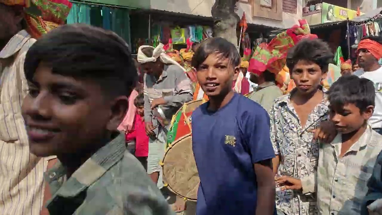 पिटोल भगोरिया हाट में भाजपा जिलाध्यक्ष भानु भूरिया ने ढोल बजाकर निकाली ऐतिहासिक गैर!!#dspnews 
