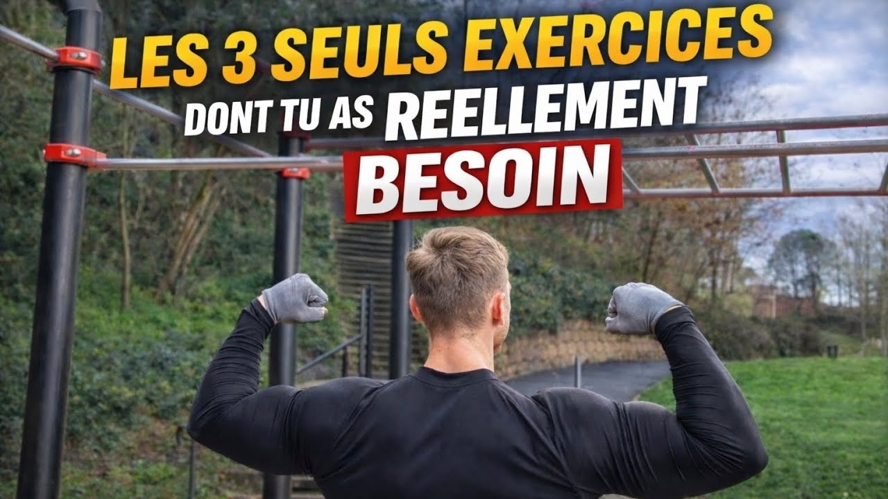 Les 3 seuls exercices dont tu as réellement besoin 