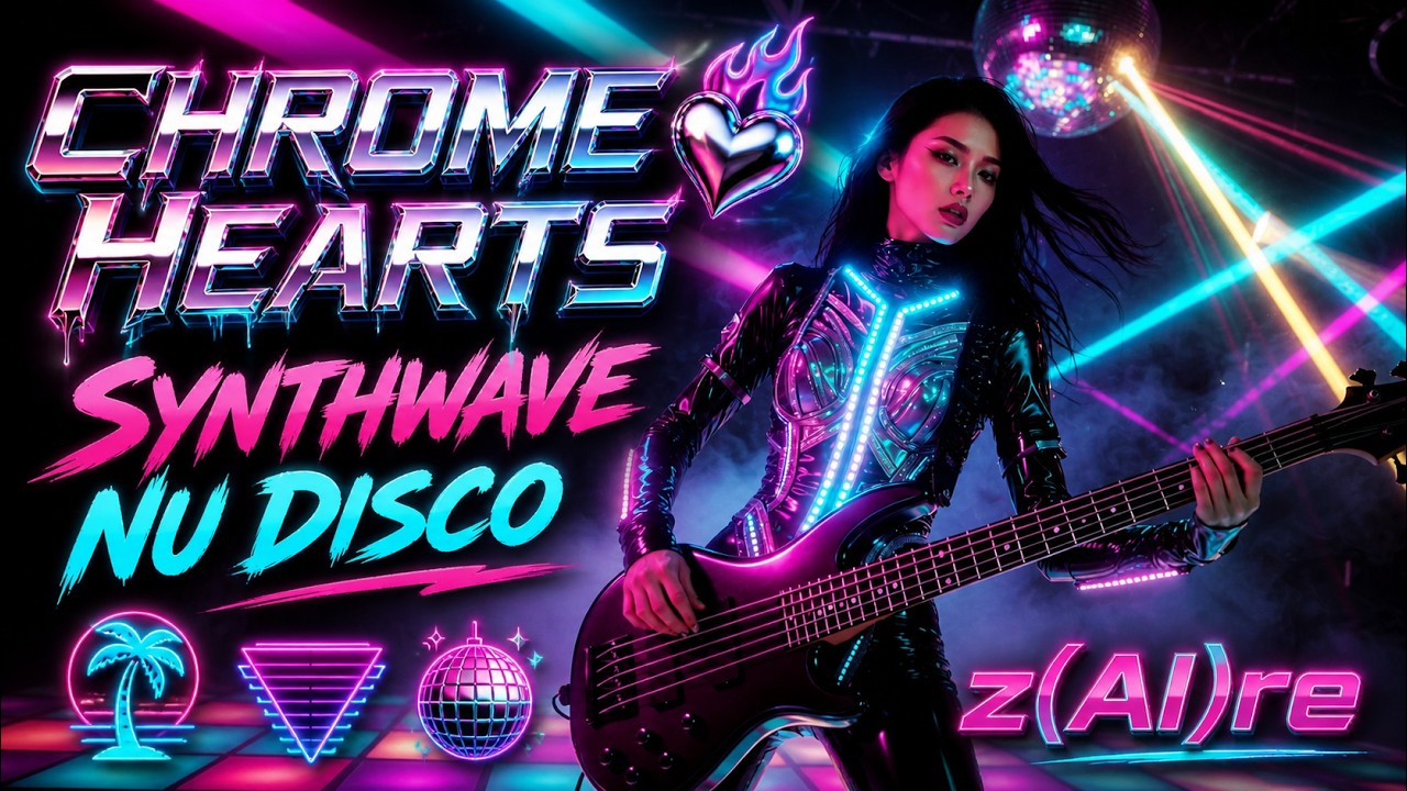 Chrome Hearts ✨ AI Robotic Funk | Synthwave Nu-Disco (z(AI)re)