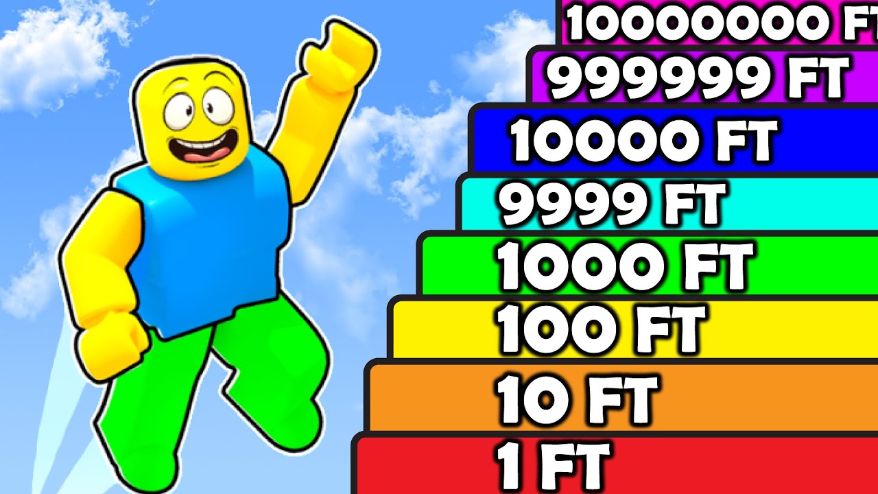 Roblox, но вы получаете +1 к силе прыжка каждую секунду!! (Полный фильм)