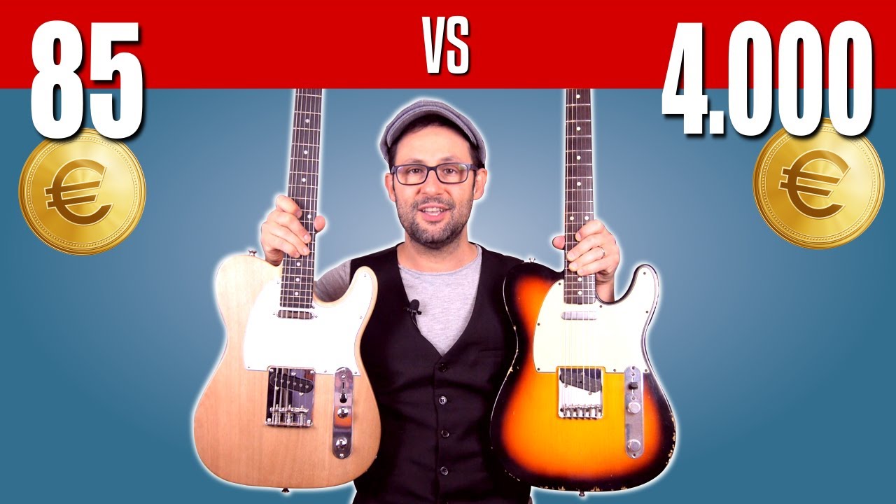 HARLEY BENTON Telecaster a 85€ vs FENDER a 4000: ne vale la pena?