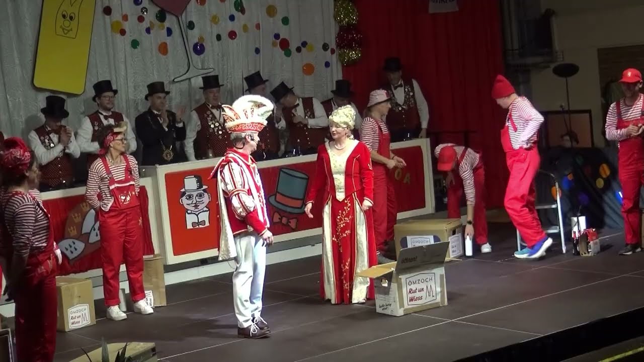 Karneval 2026 in Ediger-Eller, Auftritt Prinzenpaar