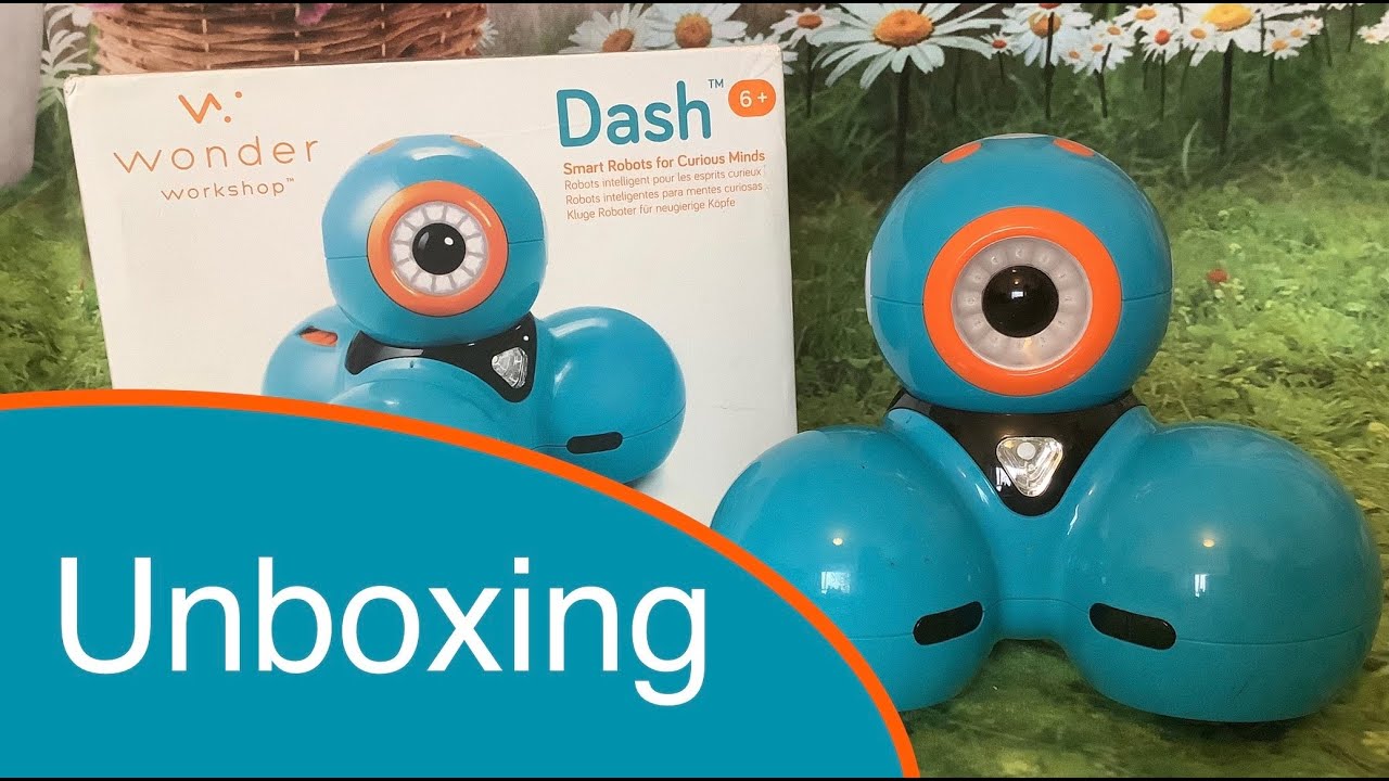 Распаковка, демонстрация и обзор робота Wonder Workshop Dash. Часть 1 #робот #распаковка #видеора...