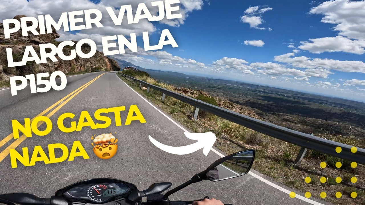LA MOTO MÁS ECONÓMICA PARA VIAJAR ROUSER P150 🤯🤩