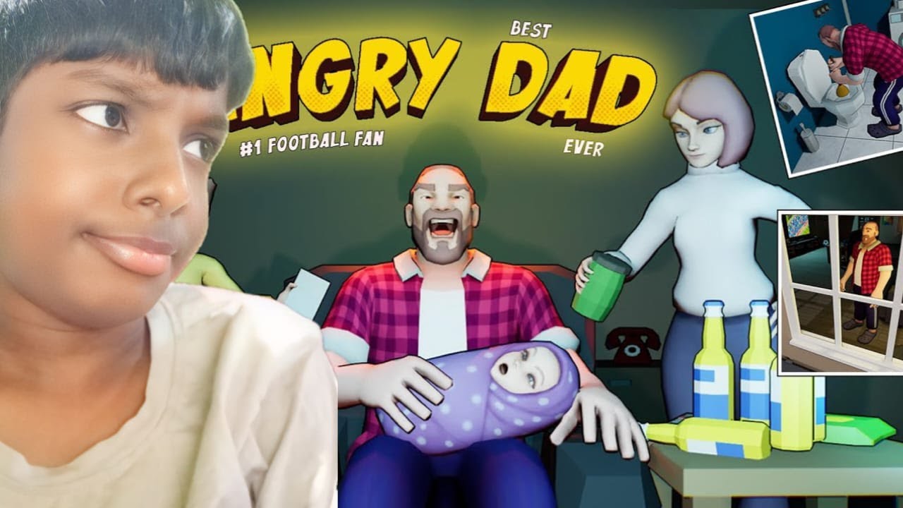 Angry Dad Sinhala Game Play