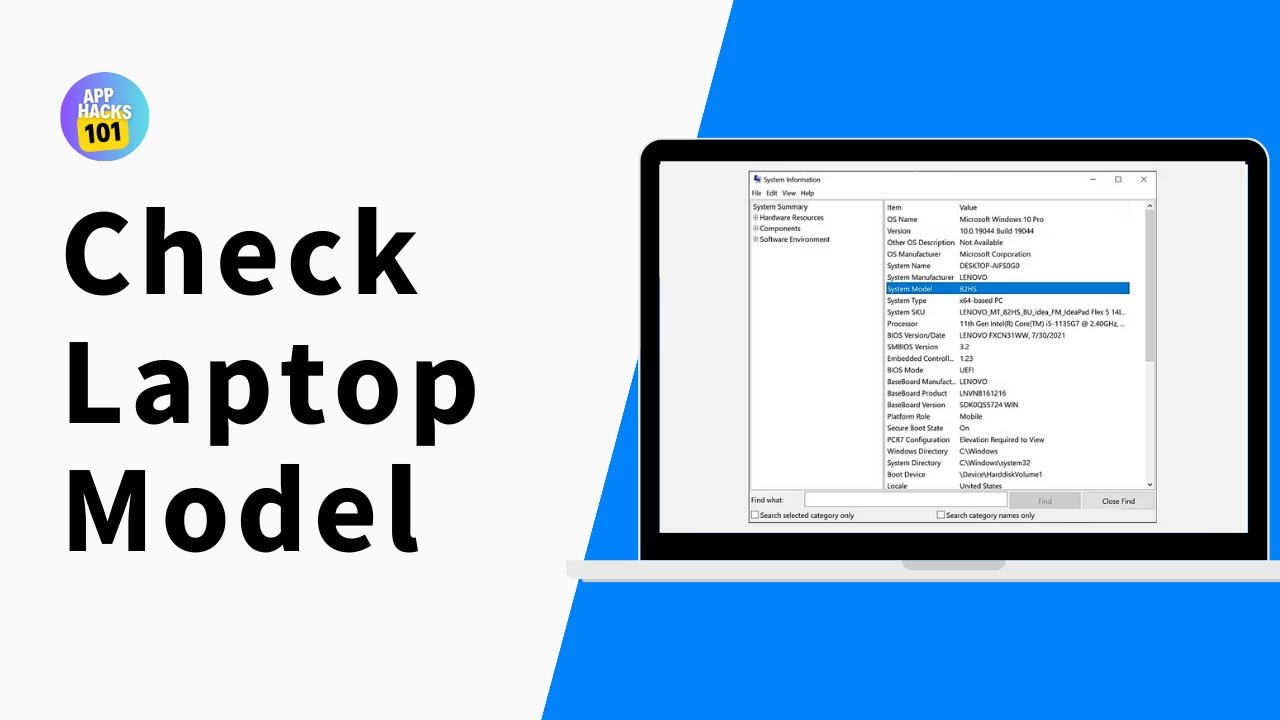 How to Check Laptop Model?