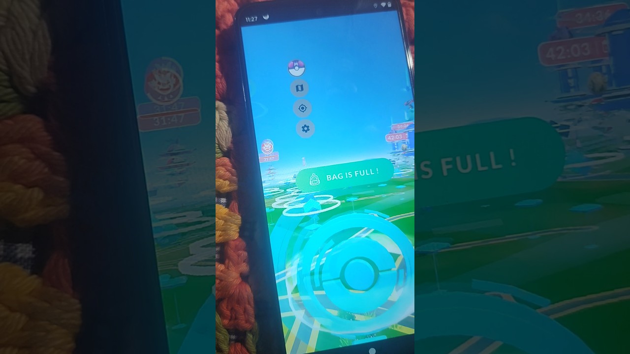 🥲 Quando a BAG TA CHEIA TA RAIVA ? pokémon go da frustração 