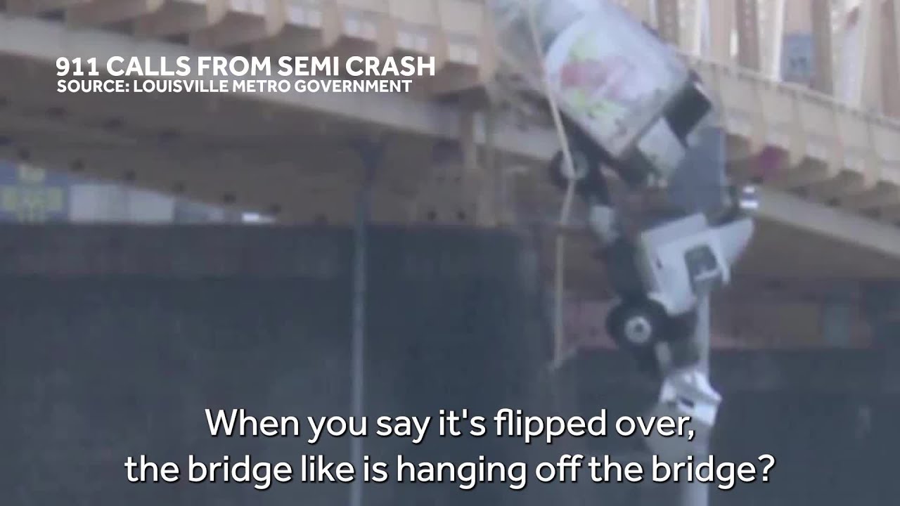 LISTEN: 911 calls from semi crash on Clark Memorial Bridge