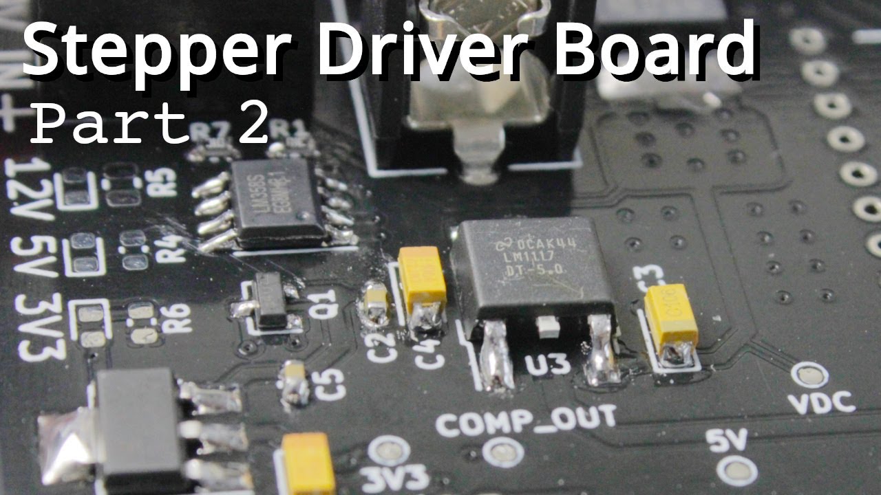 Building a 5 Stepper Driver Board w/WiFi & BLE (Part 2)
