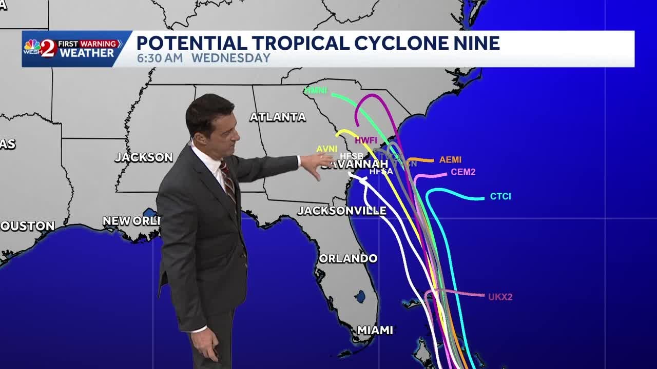 94-L now Potential Tropical Cyclone 9; Florida could see impacts