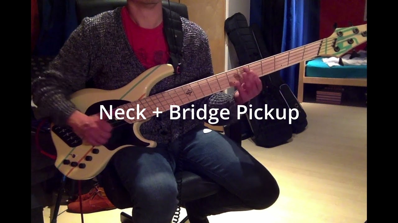 Dingwall John Taylor Signature (Rupert Neve Preamp) Bass 5 String Demo (Active)