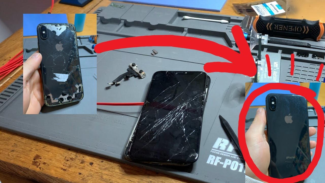 Restoring a trashed iPhone X!