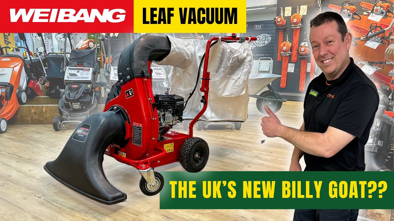 Не можете купить пылесос для листьев Billy Goat в Великобритании? СМОТРИТЕ! Пылесос для листьев W...