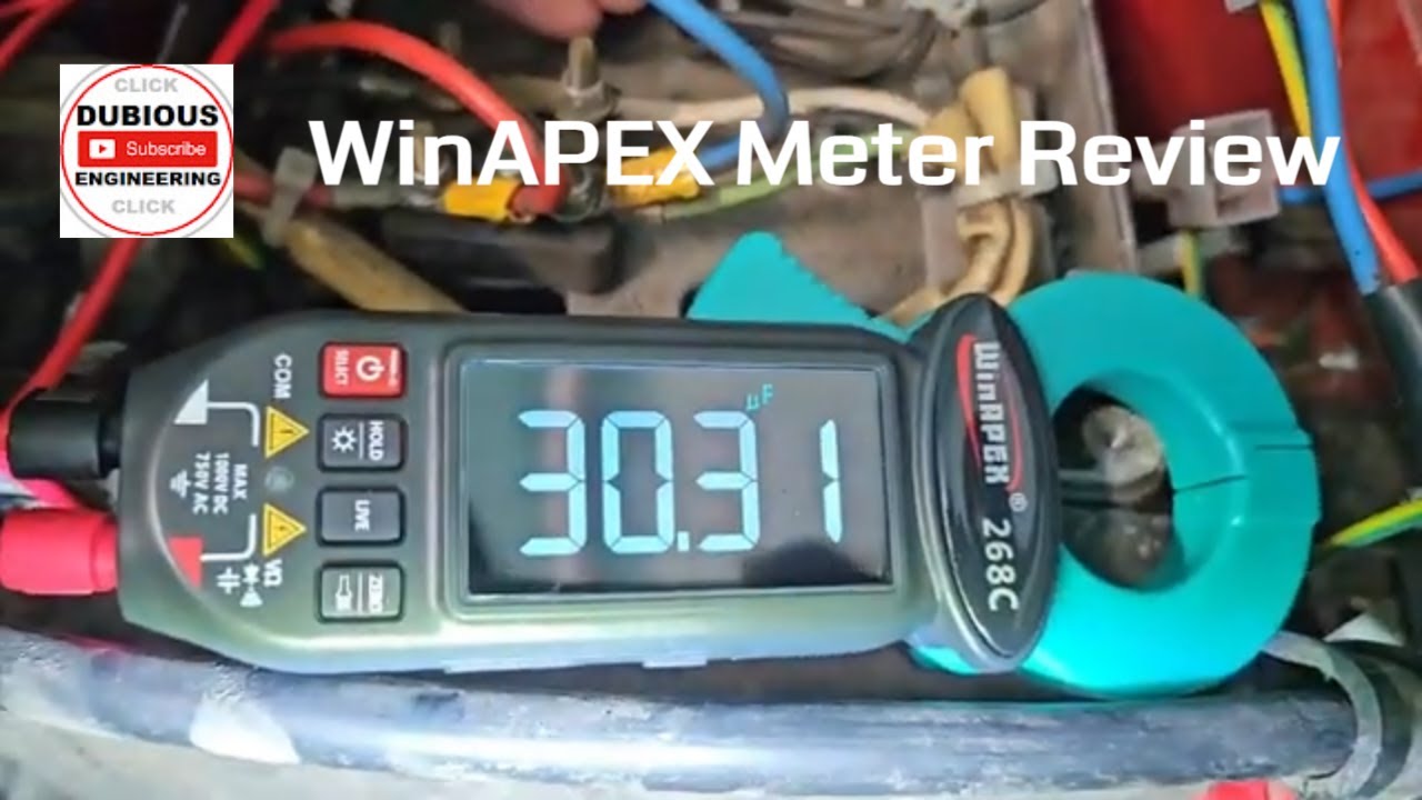 DuB-EnG: WinAPEX 268C Leakge Current Tester Clamp Meter from BangGood - Review and practical test