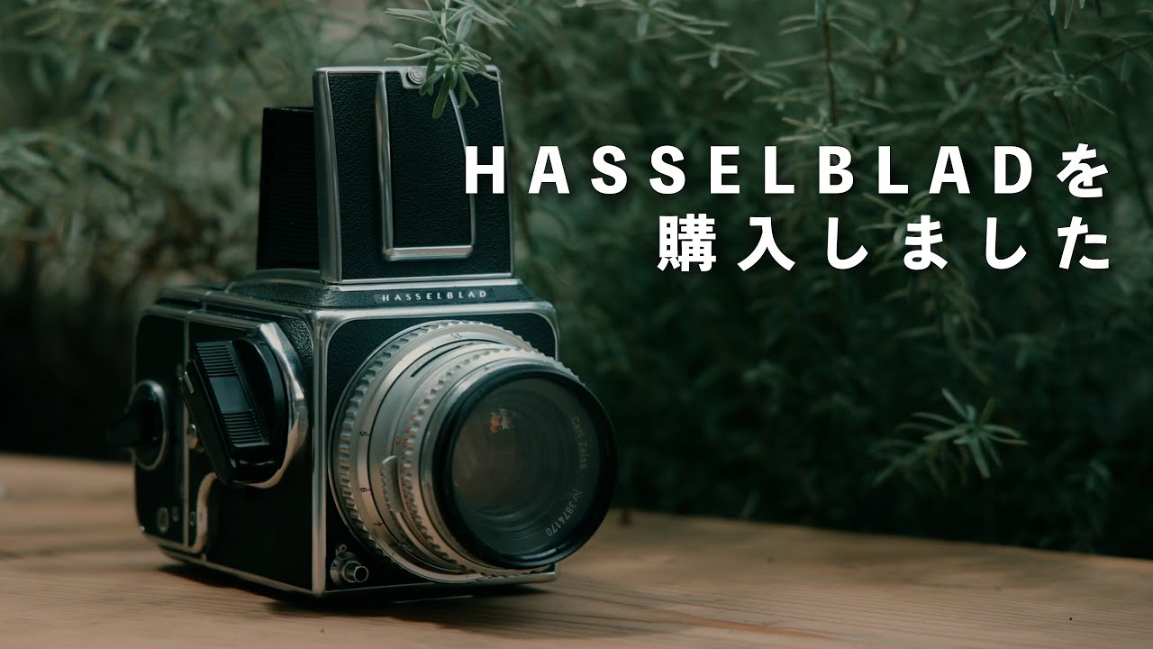 【作例あり】ついにハッセルブラッドを購入！！！中判カメラで撮る！