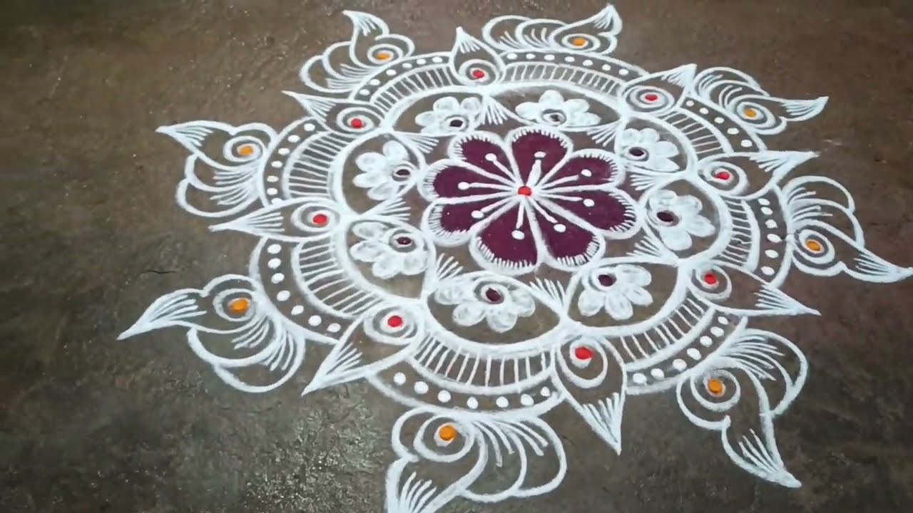 #pongal #easyrangoli #forbeginners