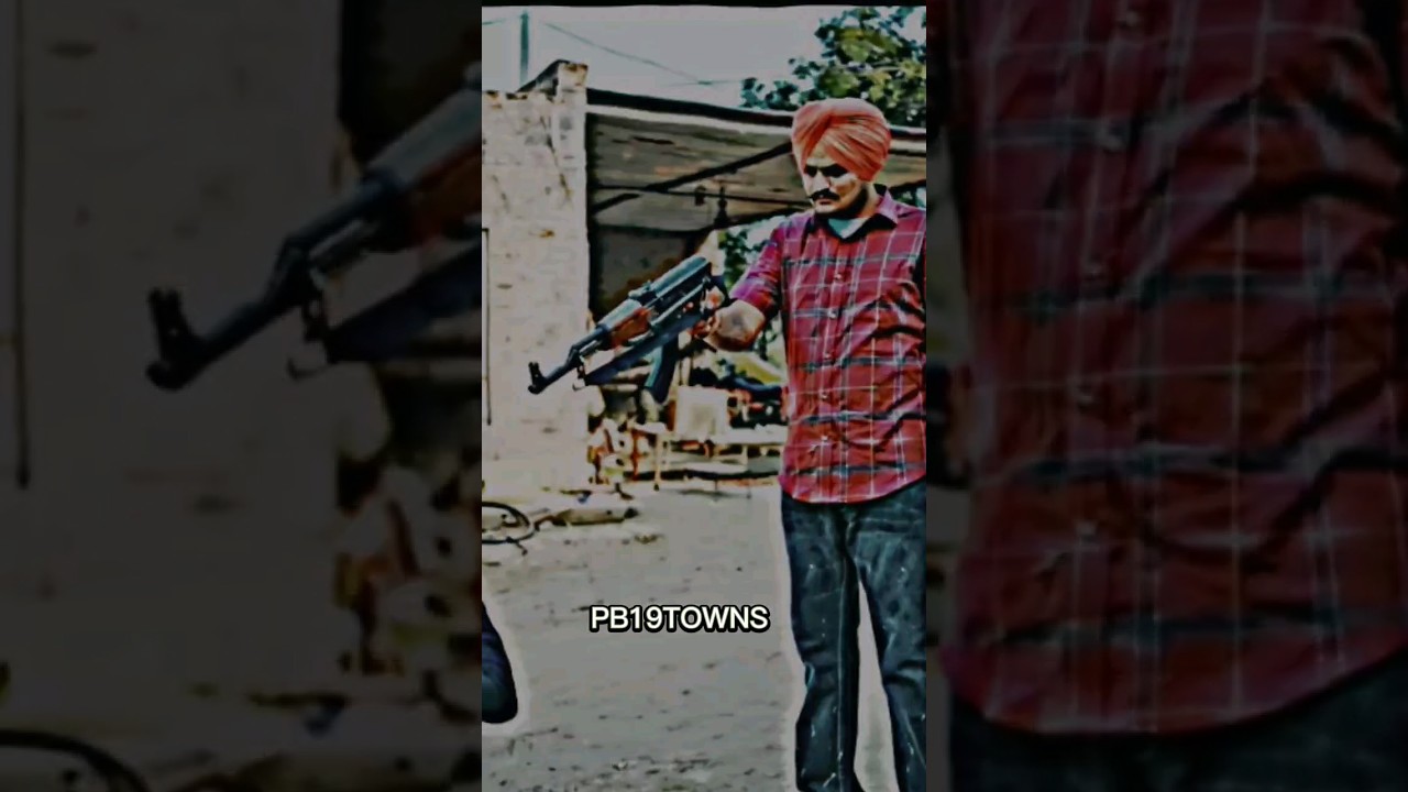 gun bhi hai 😵&zwj;💫#sidhumoosewala #explore #viral #new #reaction #pb19towns
