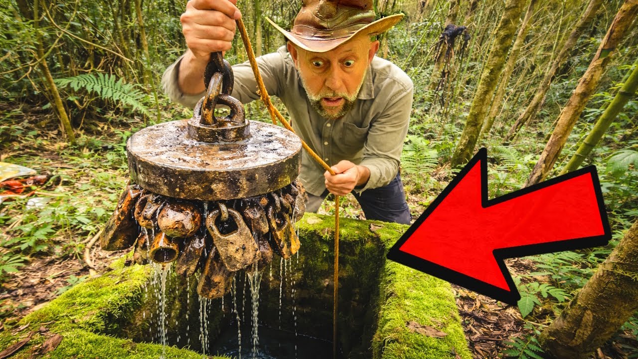 Ímã Gigante em Poço Abandonado | Pesca Magnética