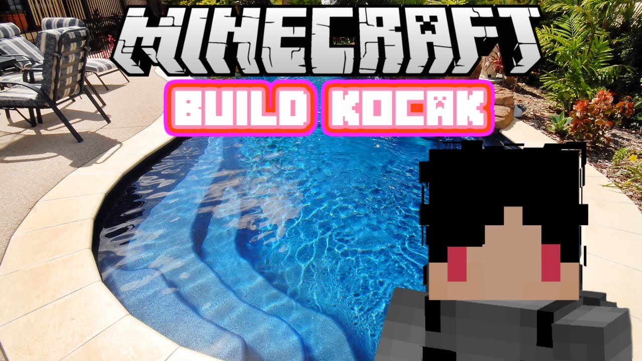Minecraft Indonesia - Build Kocak (31) - Kolam Renang!