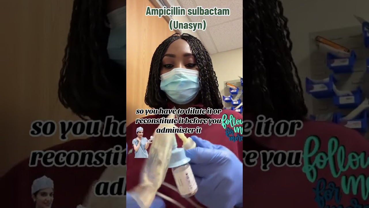 Ampicillin Sulbactam antibiotic