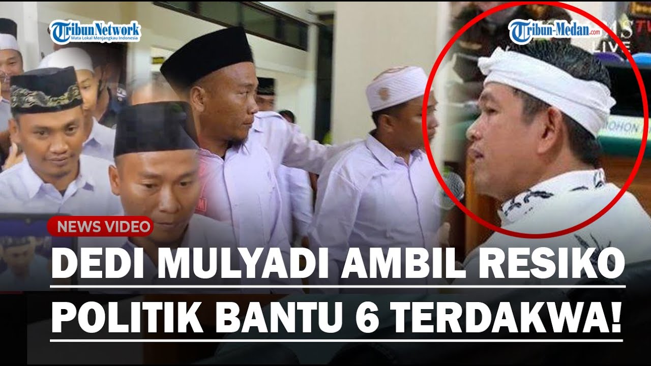 DEDI MULYADI MENANGIS BANTAH Bela Terdakwa Vina Demi Kepentingan Maju Pilgub Jabar: Tak Ada Kaitan!